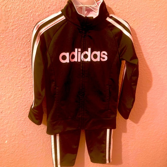 2 Piece Adidas Track Suit 3T - Picture 3 of 16